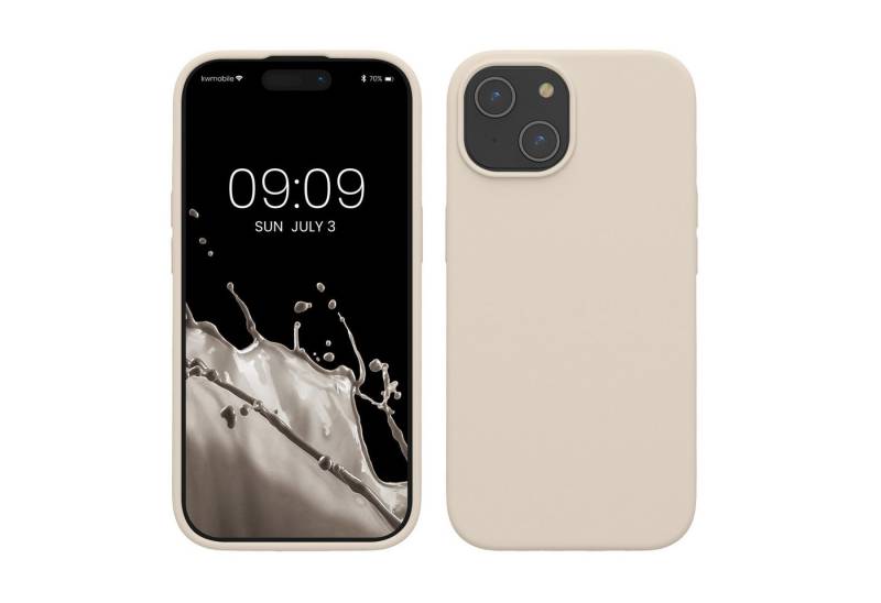 kwmobile Handyhülle Hülle für Apple iPhone 15, Hülle Silikon gummiert - Handyhülle - Handy Case Cover von kwmobile