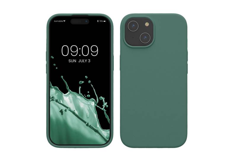 kwmobile Handyhülle Hülle für Apple iPhone 15, Hülle Silikon gummiert - Handyhülle - Handy Case Cover von kwmobile