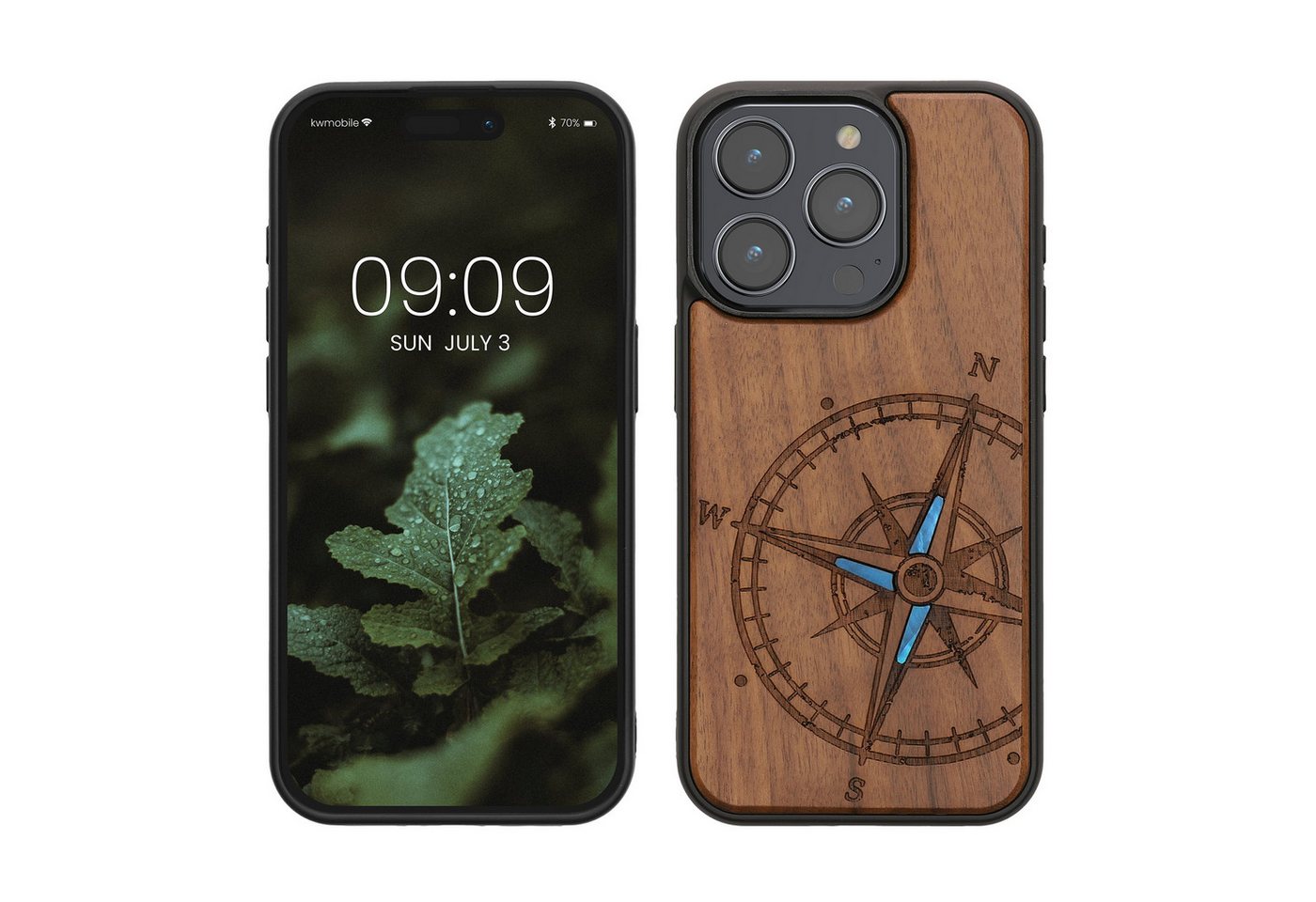 kwmobile Handyhülle Hülle für Apple iPhone 15 Pro, Handyhülle TPU Cover Bumper Case kwmobile Handyhülle Hülle für Apple iPhone 15 Pro, Handyhülle TPU Cover Bumper Case von kwmobile