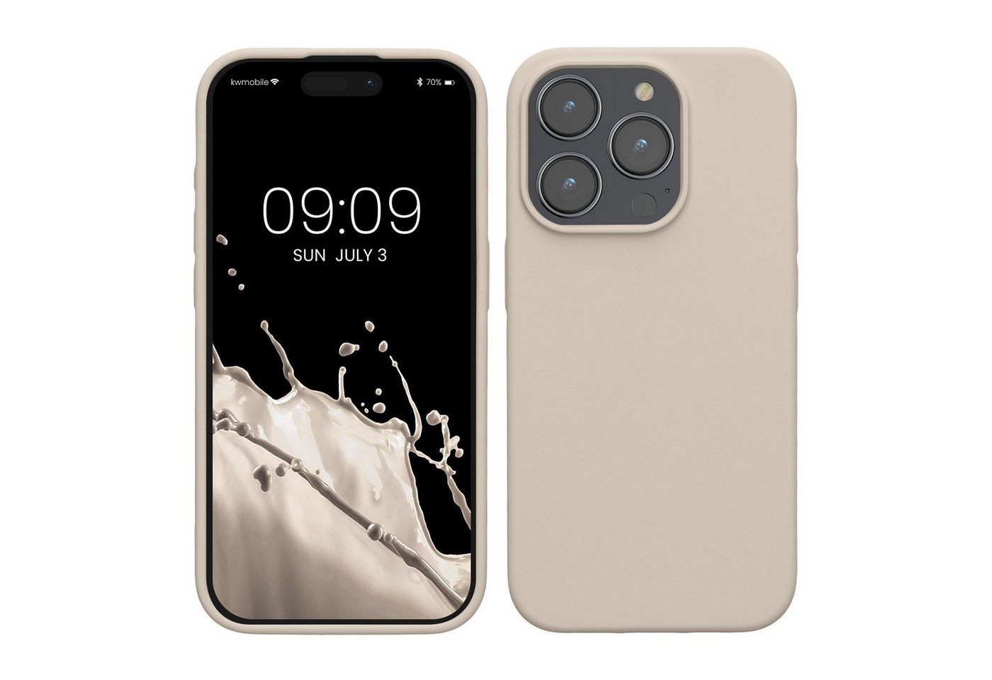 kwmobile Handyhülle Hülle für Apple iPhone 15 Pro, Hülle Silikon gummiert - Handyhülle - Handy Case Cover kwmobile Handyhülle Hülle für Apple iPhone 15 Pro, Hülle Silikon gummiert - Handyhülle - Handy Case Cover von kwmobile