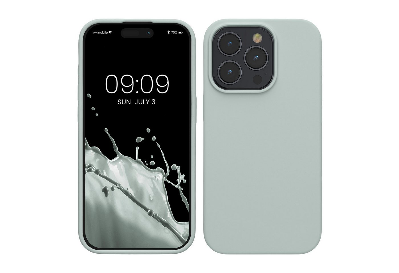 kwmobile Handyhülle Hülle für Apple iPhone 15 Pro, Hülle Silikon gummiert - Handyhülle - Handy Case Cover kwmobile Handyhülle Hülle für Apple iPhone 15 Pro, Hülle Silikon gummiert - Handyhülle - Handy Case Cover von kwmobile