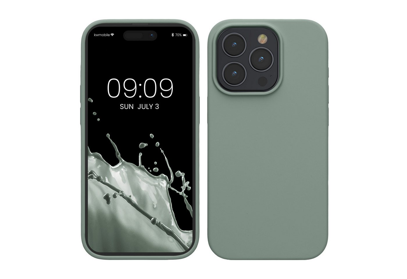 kwmobile Handyhülle Hülle für Apple iPhone 15 Pro, Hülle Silikon gummiert - Handyhülle - Handy Case Cover kwmobile Handyhülle Hülle für Apple iPhone 15 Pro, Hülle Silikon gummiert - Handyhülle - Handy Case Cover von kwmobile