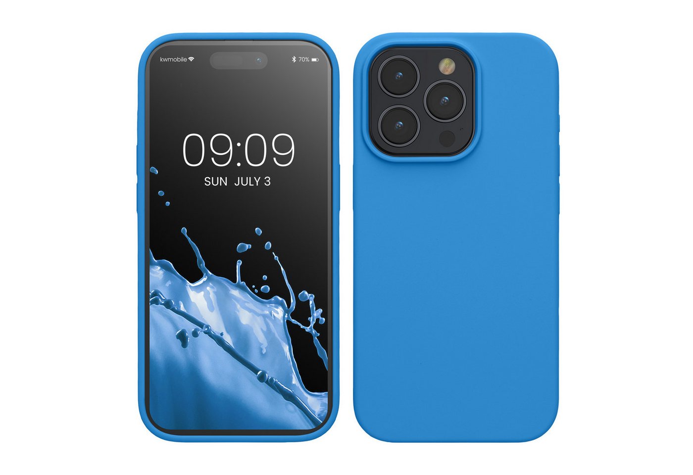 kwmobile Handyhülle Hülle für Apple iPhone 15 Pro, Hülle Silikon gummiert - Handyhülle - Handy Case Cover kwmobile Handyhülle Hülle für Apple iPhone 15 Pro, Hülle Silikon gummiert - Handyhülle - Handy Case Cover von kwmobile