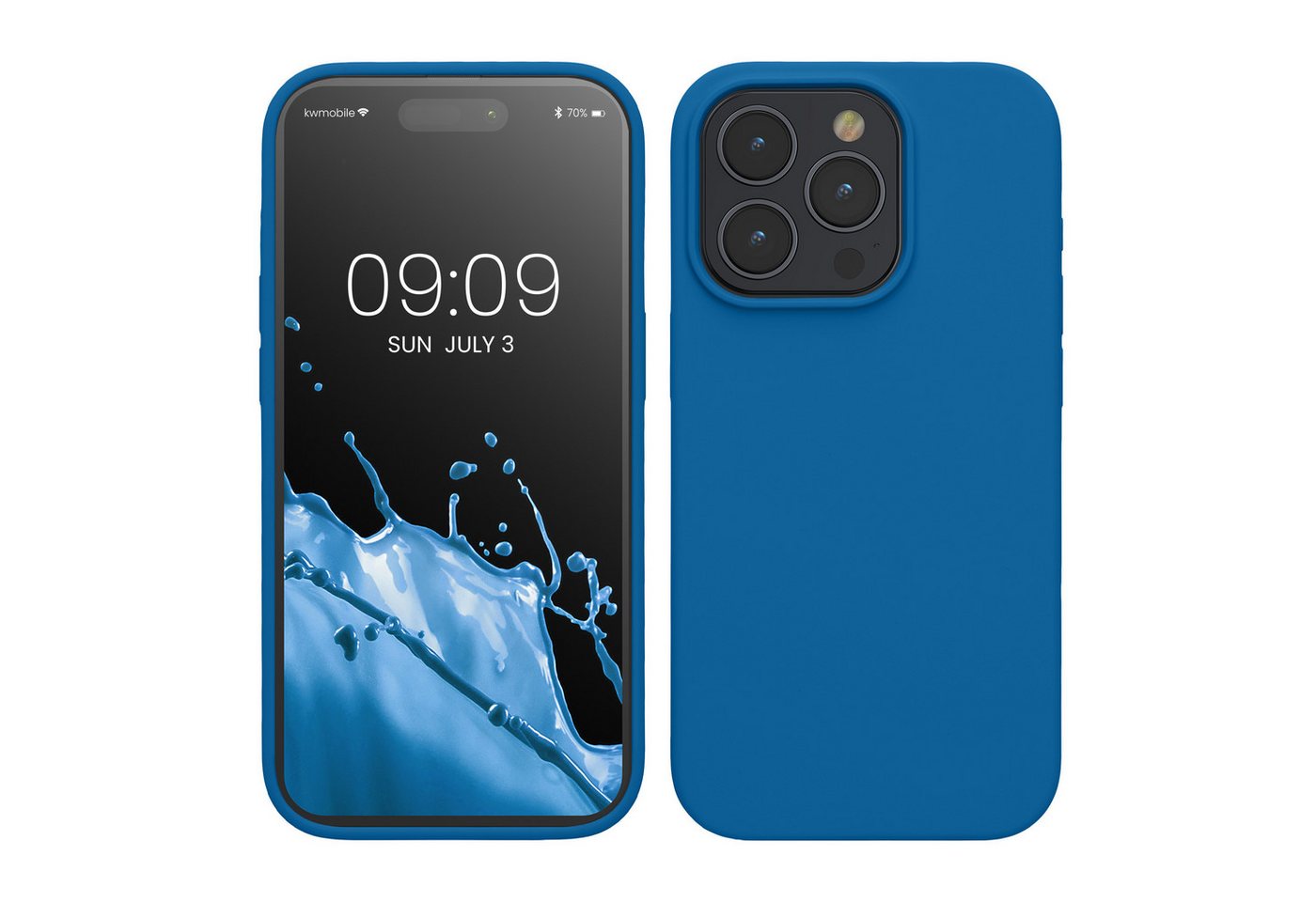 kwmobile Handyhülle Hülle für Apple iPhone 15 Pro, Hülle Silikon gummiert - Handyhülle - Handy Case Cover kwmobile Handyhülle Hülle für Apple iPhone 15 Pro, Hülle Silikon gummiert - Handyhülle - Handy Case Cover von kwmobile