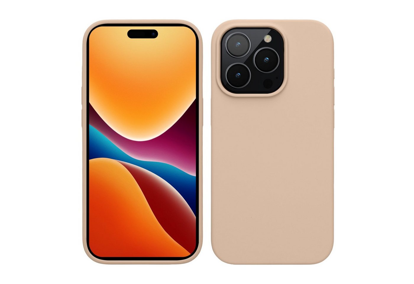 kwmobile Handyhülle Hülle für Apple iPhone 15 Pro, Hülle Silikon gummiert - Handyhülle - Handy Case Cover kwmobile Handyhülle Hülle für Apple iPhone 15 Pro, Hülle Silikon gummiert - Handyhülle - Handy Case Cover von kwmobile