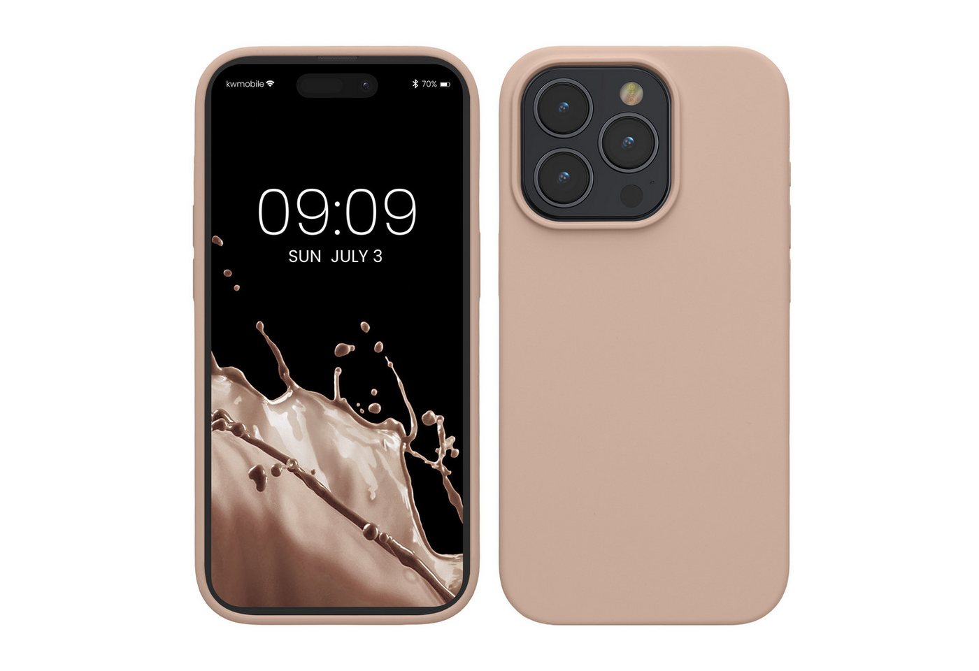 kwmobile Handyhülle Hülle für Apple iPhone 15 Pro Max, Hülle Silikon gummiert - Handyhülle - Handy Case Cover kwmobile Handyhülle Hülle für Apple iPhone 15 Pro Max, Hülle Silikon gummiert - Handyhülle - Handy Case Cover von kwmobile