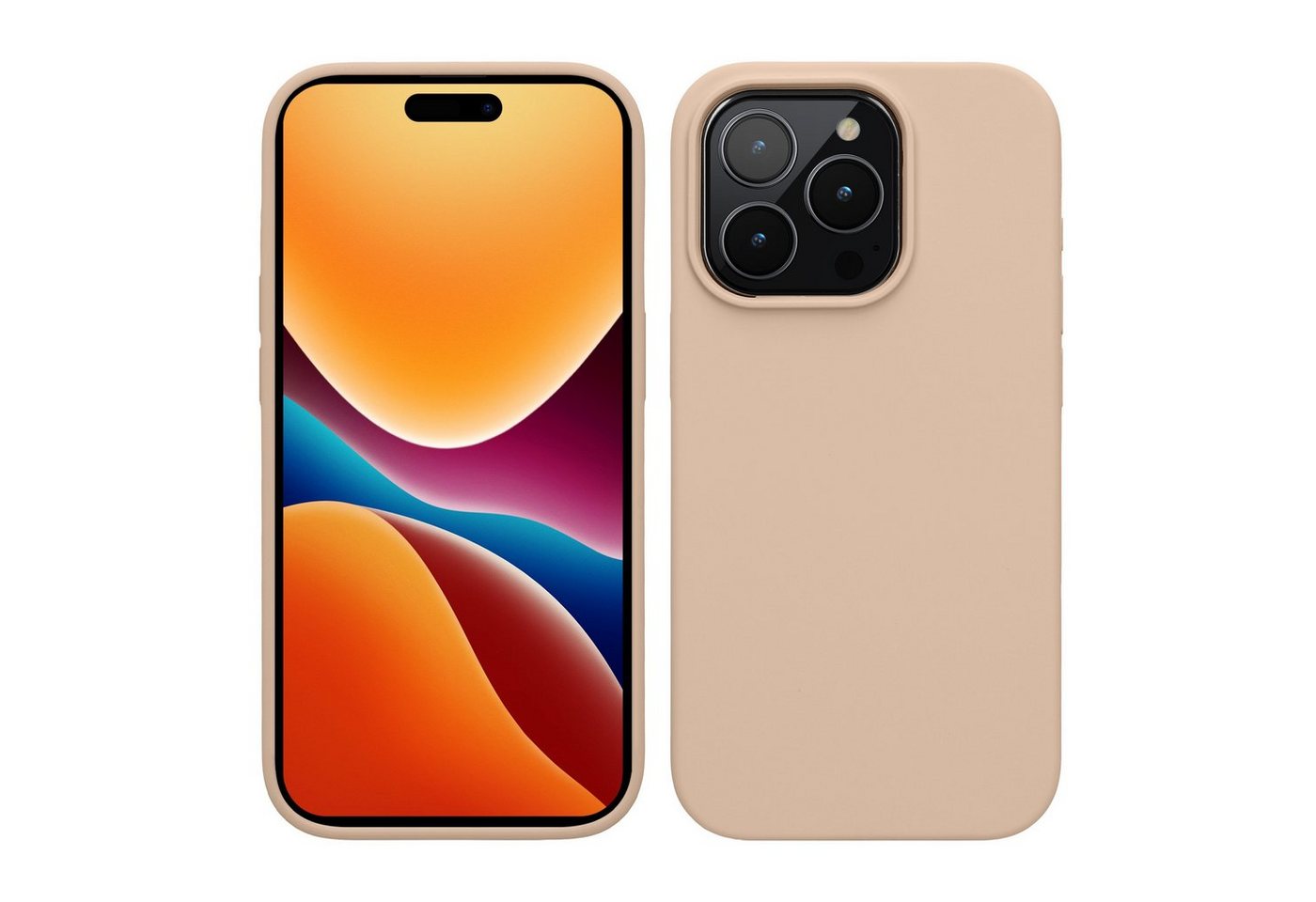 kwmobile Handyhülle Hülle für Apple iPhone 15 Pro Max, Hülle Silikon gummiert - Handyhülle - Handy Case Cover kwmobile Handyhülle Hülle für Apple iPhone 15 Pro Max, Hülle Silikon gummiert - Handyhülle - Handy Case Cover von kwmobile