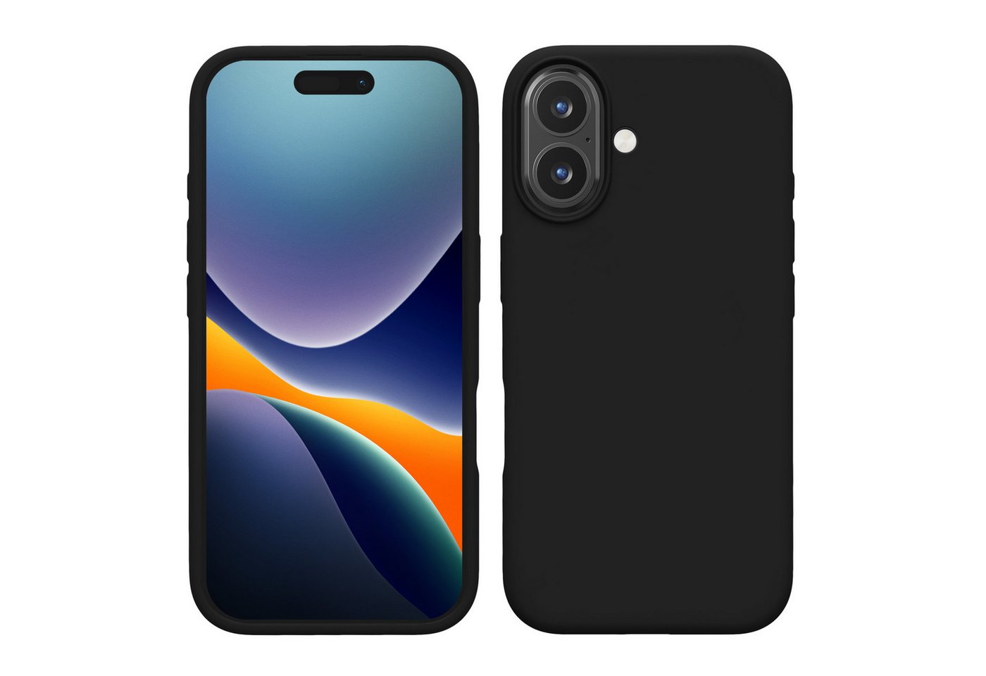 kwmobile Handyhülle Hülle für Apple iPhone 16, Hülle Silikon gummiert - Handyhülle - Handy Case Cover kwmobile Handyhülle Hülle für Apple iPhone 16, Hülle Silikon gummiert - Handyhülle - Handy Case Cover von kwmobile