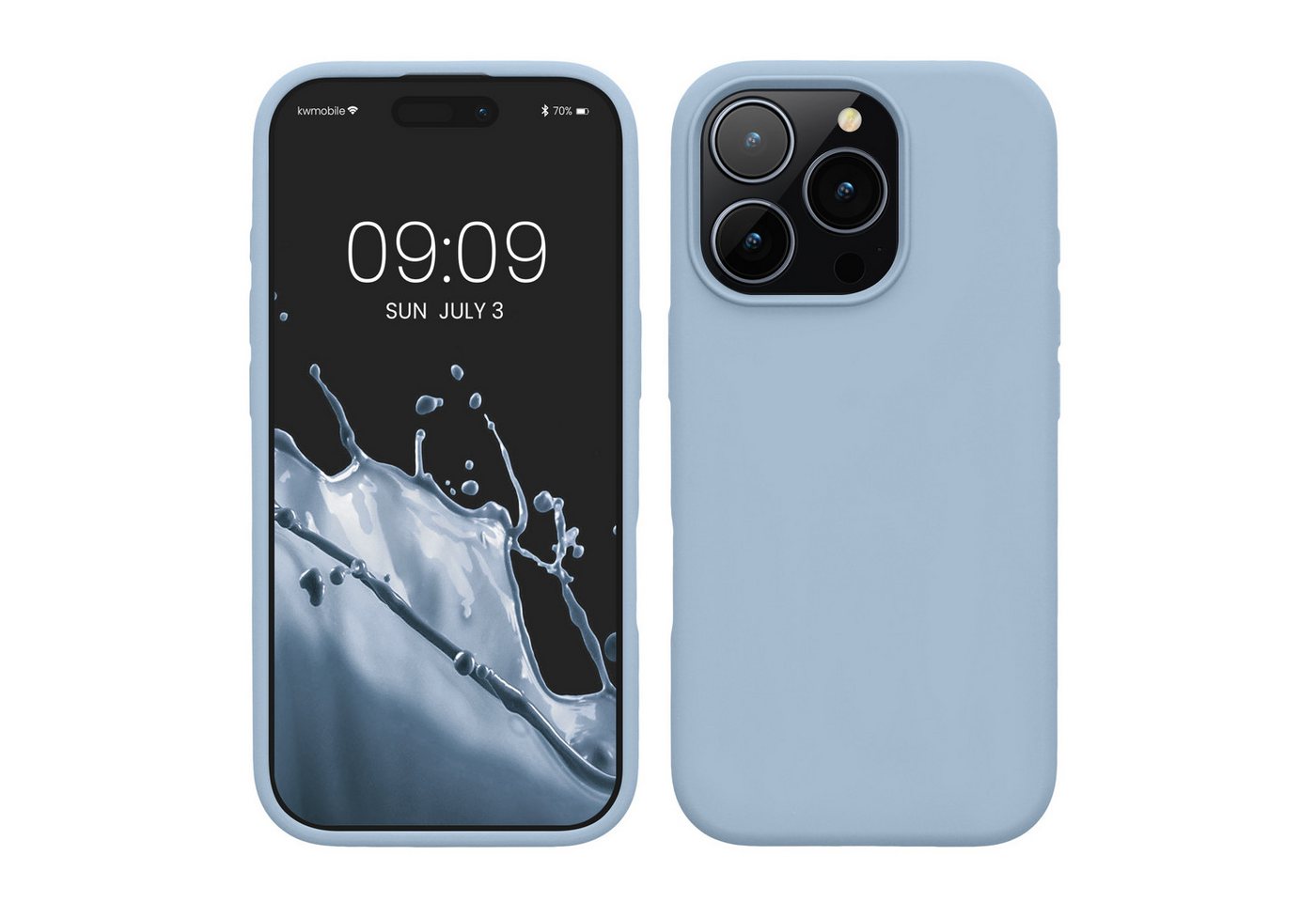 kwmobile Handyhülle Hülle für Apple iPhone 16 Pro, Hülle Silikon gummiert - Handyhülle - Handy Case Cover kwmobile Handyhülle Hülle für Apple iPhone 16 Pro, Hülle Silikon gummiert - Handyhülle - Handy Case Cover von kwmobile