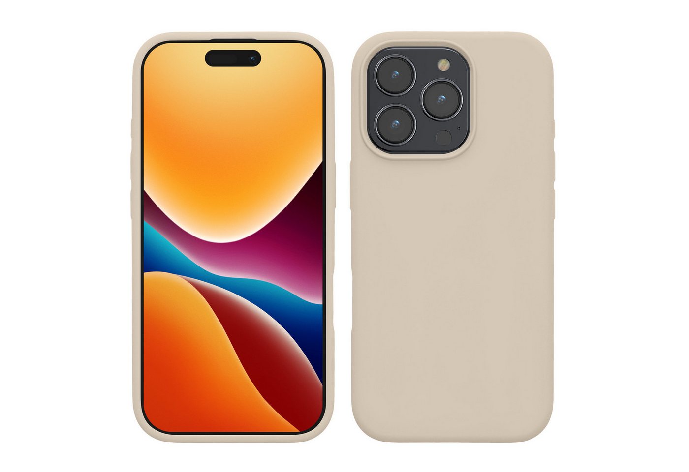 kwmobile Handyhülle Hülle für Apple iPhone 16 Pro Max, Hülle Silikon gummiert - Handyhülle - Handy Case Cover kwmobile Handyhülle Hülle für Apple iPhone 16 Pro Max, Hülle Silikon gummiert - Handyhülle - Handy Case Cover von kwmobile
