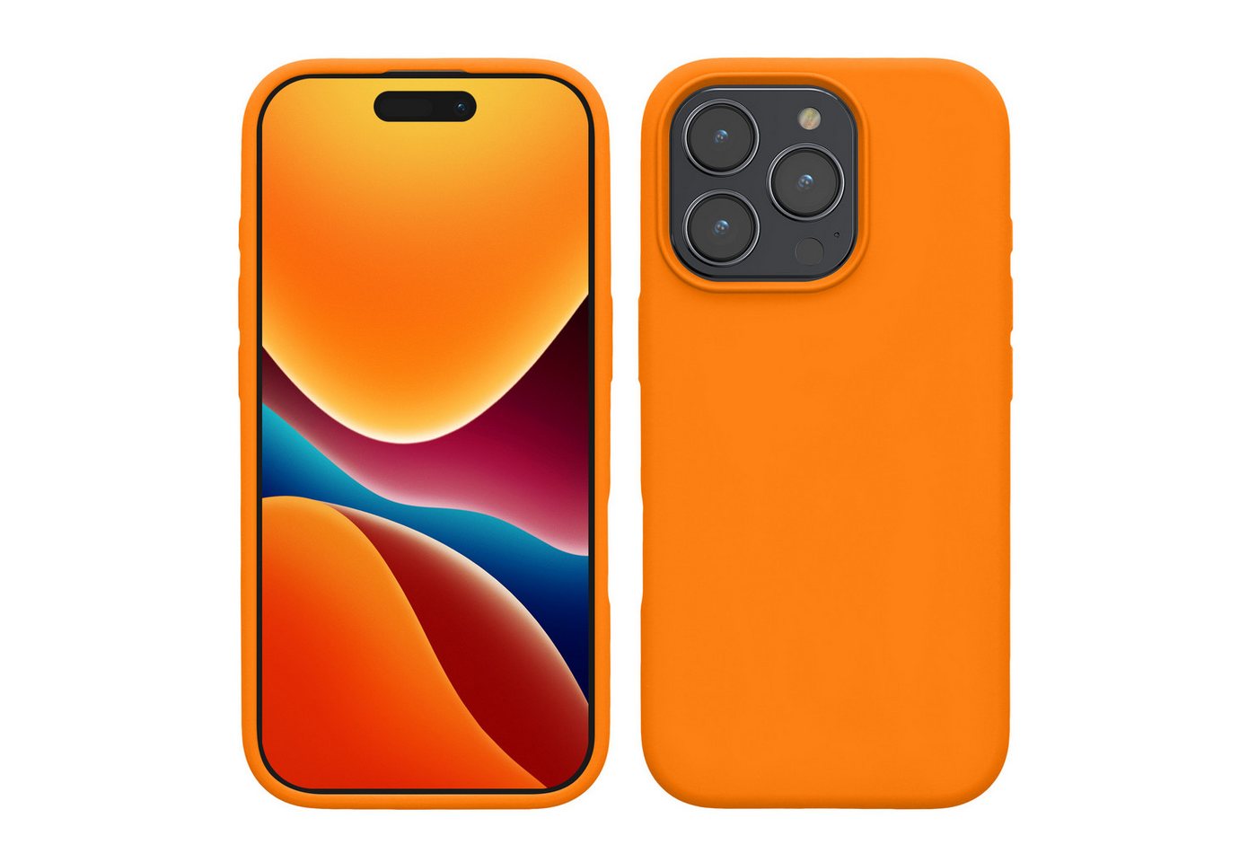 kwmobile Handyhülle Hülle für Apple iPhone 16 Pro Max, Hülle Silikon gummiert - Handyhülle - Handy Case Cover kwmobile Handyhülle Hülle für Apple iPhone 16 Pro Max, Hülle Silikon gummiert - Handyhülle - Handy Case Cover von kwmobile