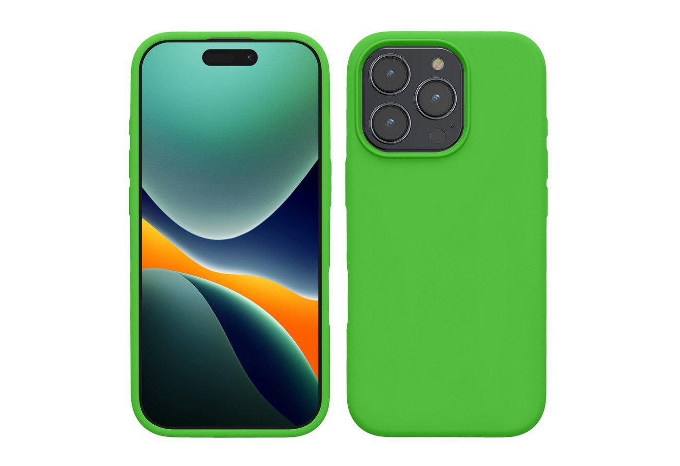 kwmobile Handyhülle Hülle für Apple iPhone 16 Pro Max, Hülle Silikon gummiert - Handyhülle - Handy Case Cover kwmobile Handyhülle Hülle für Apple iPhone 16 Pro Max, Hülle Silikon gummiert - Handyhülle - Handy Case Cover von kwmobile
