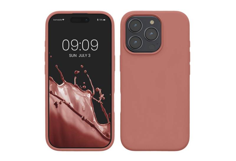 kwmobile Handyhülle Hülle für Apple iPhone 16 Pro Max, Hülle Silikon gummiert - Handyhülle - Handy Case Cover von kwmobile