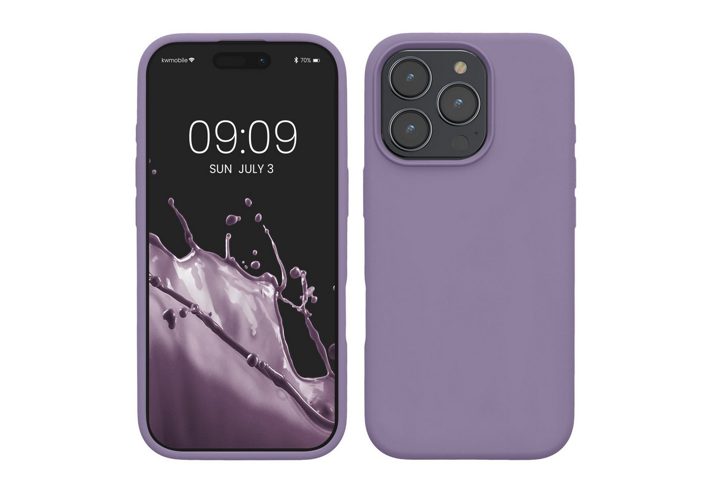 kwmobile Handyhülle Hülle für Apple iPhone 16 Pro Max, Hülle Silikon gummiert - Handyhülle - Handy Case Cover kwmobile Handyhülle Hülle für Apple iPhone 16 Pro Max, Hülle Silikon gummiert - Handyhülle - Handy Case Cover von kwmobile
