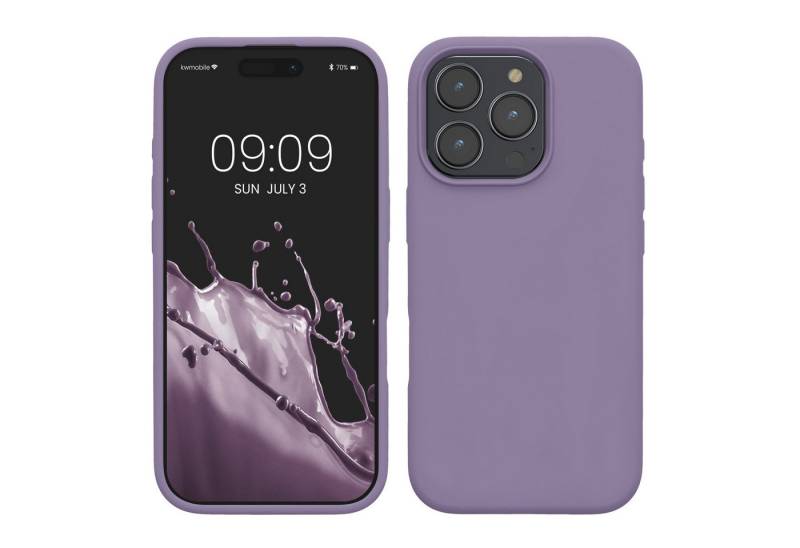kwmobile Handyhülle Hülle für Apple iPhone 16 Pro Max, Hülle Silikon gummiert - Handyhülle - Handy Case Cover von kwmobile
