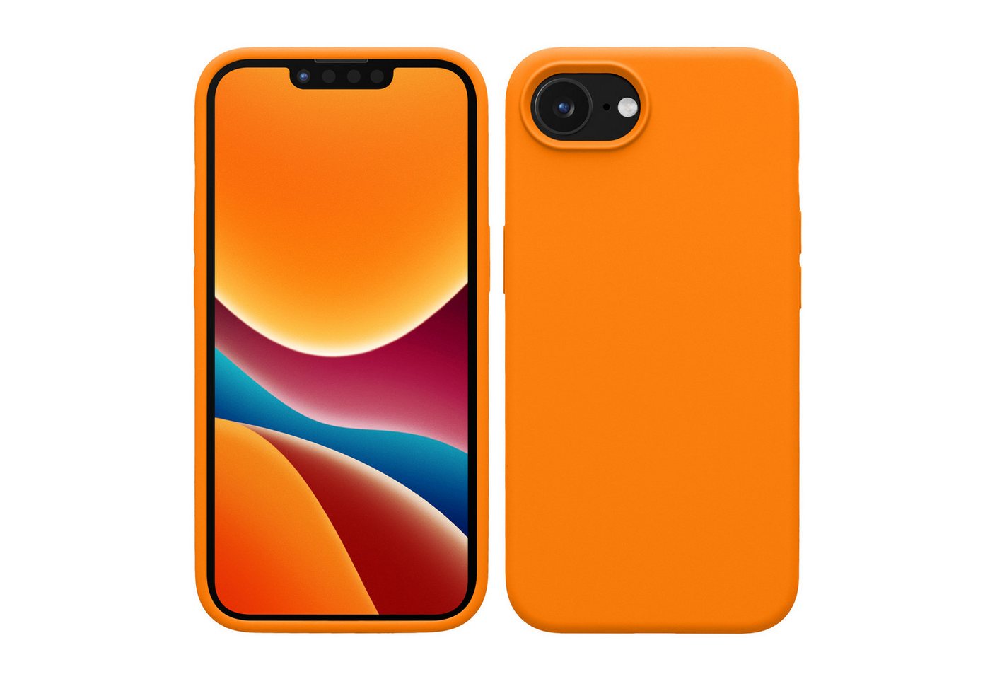 kwmobile Handyhülle Hülle für Apple iPhone 16e, Hülle Silikon gummiert - Handyhülle - Handy Case Cover kwmobile Handyhülle Hülle für Apple iPhone 16e, Hülle Silikon gummiert - Handyhülle - Handy Case Cover von kwmobile