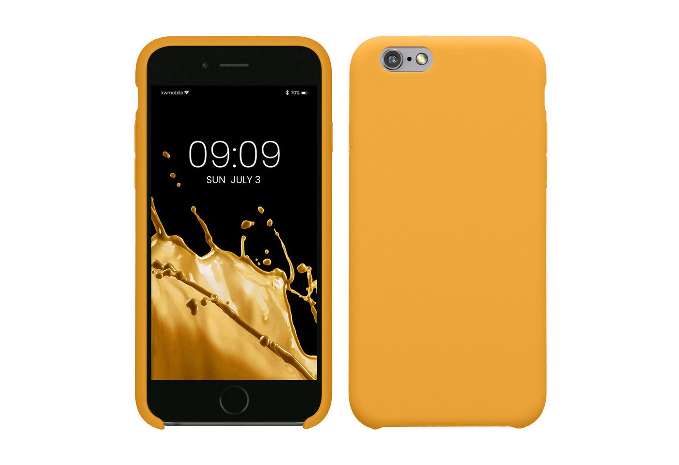 kwmobile Handyhülle Hülle für Apple iPhone 6 / 6S, Hülle Silikon gummiert - Handyhülle - Handy Case Cover kwmobile Handyhülle Hülle für Apple iPhone 6 / 6S, Hülle Silikon gummiert - Handyhülle - Handy Case Cover von kwmobile