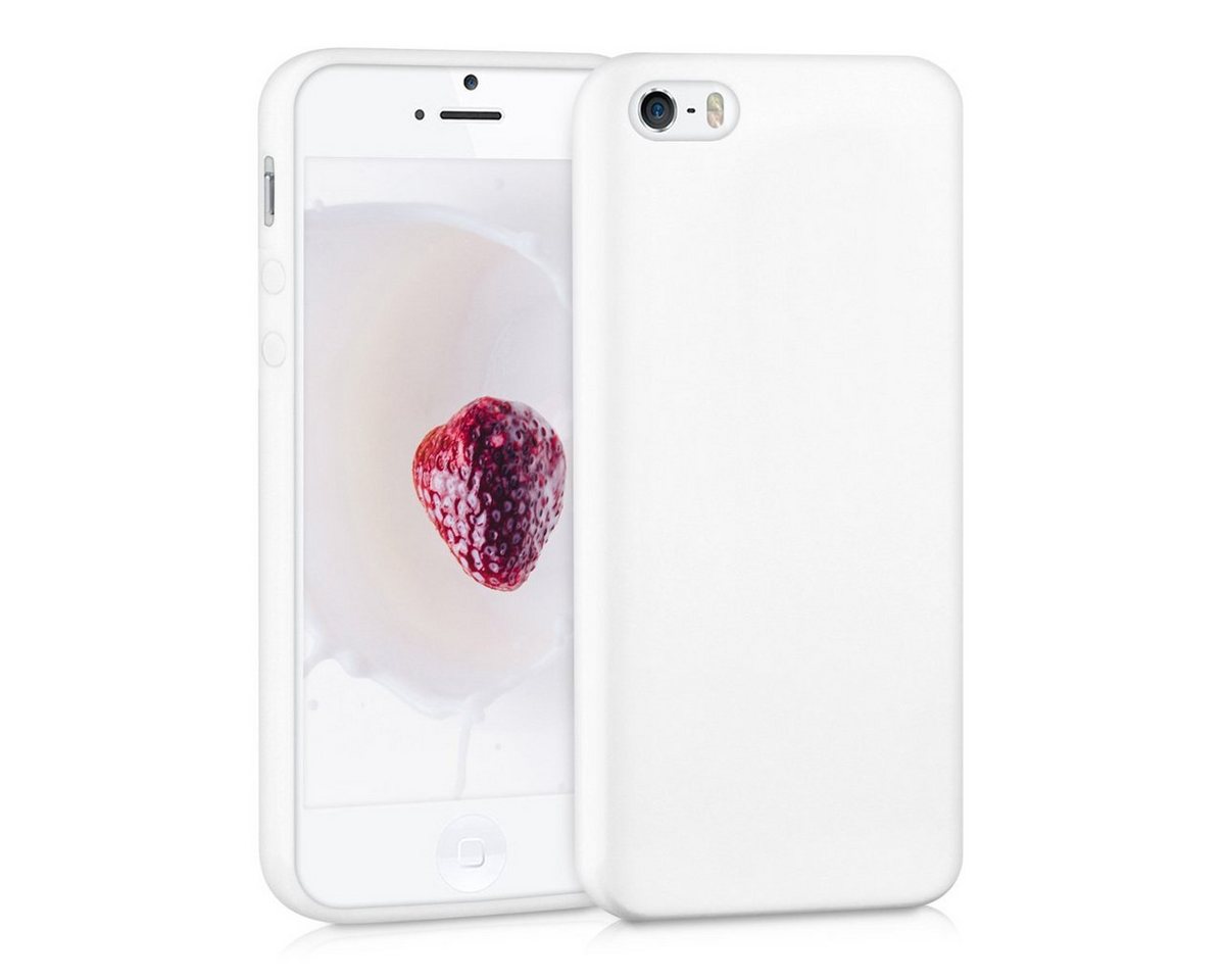 kwmobile Handyhülle Hülle für Apple iPhone SE (1.Gen 2016) / 5 / 5S, Hülle Silikon - Soft Handyhülle - Handy Case Cover von kwmobile