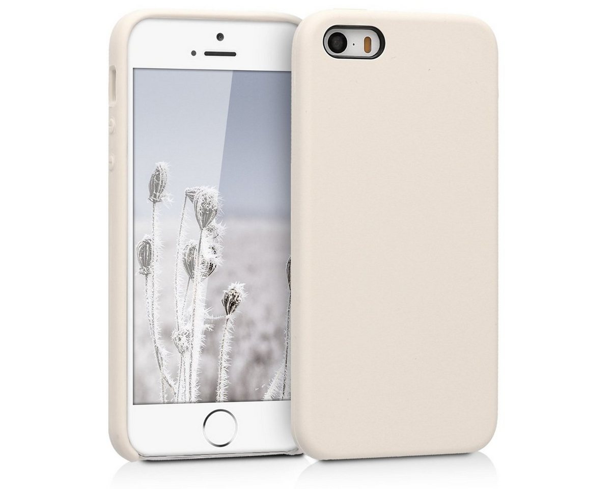 kwmobile Handyhülle Hülle für Apple iPhone SE (1.Gen 2016) / 5 / 5S, Hülle Silikon gummiert - Handyhülle - Handy Case Cover von kwmobile
