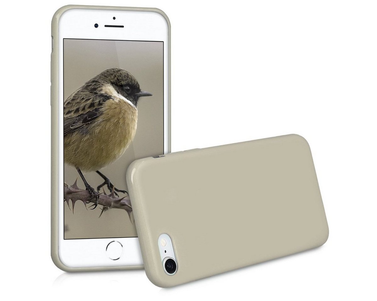 kwmobile Handyhülle Hülle für Apple iPhone SE / 8 / 7, Backcover Silikon - Soft Handyhülle - Handy Case in Beige matt kwmobile Handyhülle Hülle für Apple iPhone SE / 8 / 7, Backcover Silikon - Soft Handyhülle - Handy Case in Beige matt von kwmobile