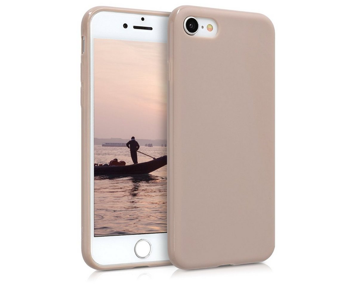 kwmobile Handyhülle Hülle für Apple iPhone SE / 8 / 7, Backcover Silikon - Soft Handyhülle - Handy Case in Creme matt kwmobile Handyhülle Hülle für Apple iPhone SE / 8 / 7, Backcover Silikon - Soft Handyhülle - Handy Case in Creme matt von kwmobile