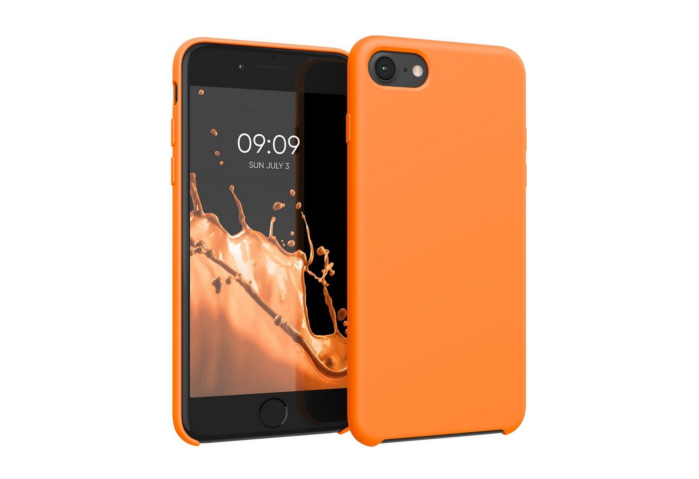 kwmobile Handyhülle Hülle für Apple iPhone SE / 8 / 7, Hülle Silikon gummiert - Handyhülle - Handy Case Cover kwmobile Handyhülle Hülle für Apple iPhone SE / 8 / 7, Hülle Silikon gummiert - Handyhülle - Handy Case Cover von kwmobile