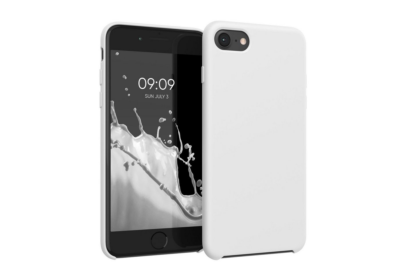 kwmobile Handyhülle Hülle für Apple iPhone SE / 8 / 7, Hülle Silikon gummiert - Handyhülle - Handy Case Cover kwmobile Handyhülle Hülle für Apple iPhone SE / 8 / 7, Hülle Silikon gummiert - Handyhülle - Handy Case Cover von kwmobile