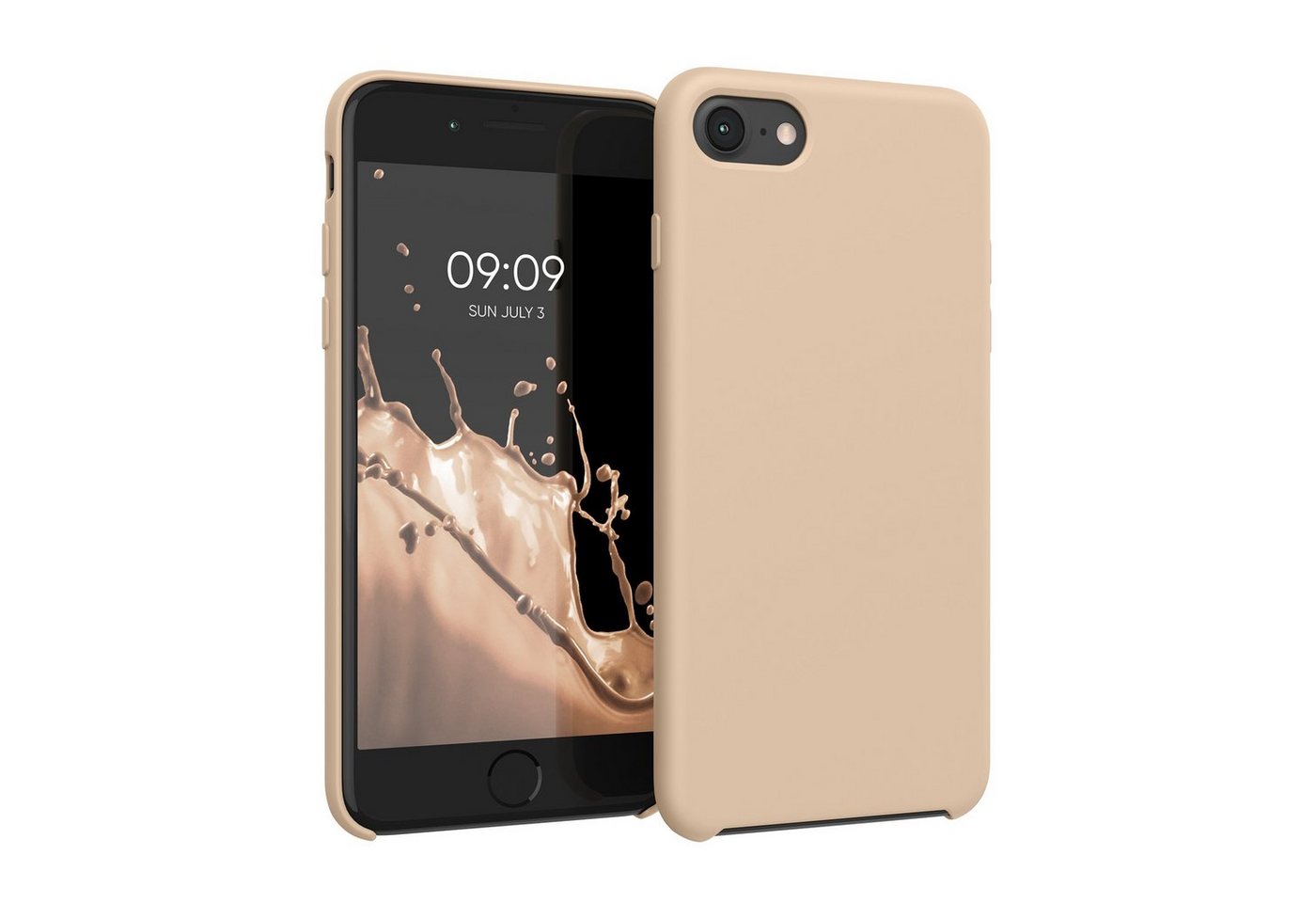 kwmobile Handyhülle Hülle für Apple iPhone SE / 8 / 7, Hülle Silikon gummiert - Handyhülle - Handy Case Cover kwmobile Handyhülle Hülle für Apple iPhone SE / 8 / 7, Hülle Silikon gummiert - Handyhülle - Handy Case Cover von kwmobile