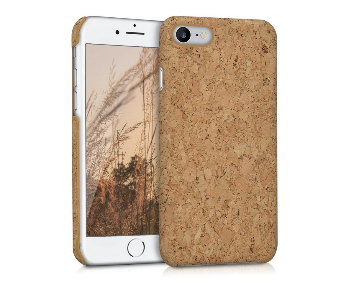 kwmobile Handyhülle Hülle für Apple iPhone SE / 8 / 7, Kork Handy Cover Case Schutzhülle kwmobile Handyhülle Hülle für Apple iPhone SE / 8 / 7, Kork Handy Cover Case Schutzhülle von kwmobile