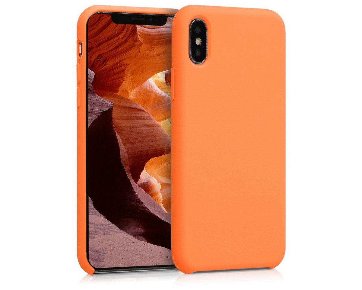 kwmobile Handyhülle Hülle für Apple iPhone X, Hülle Silikon gummiert - Handyhülle - Handy Case Cover kwmobile Handyhülle Hülle für Apple iPhone X, Hülle Silikon gummiert - Handyhülle - Handy Case Cover von kwmobile