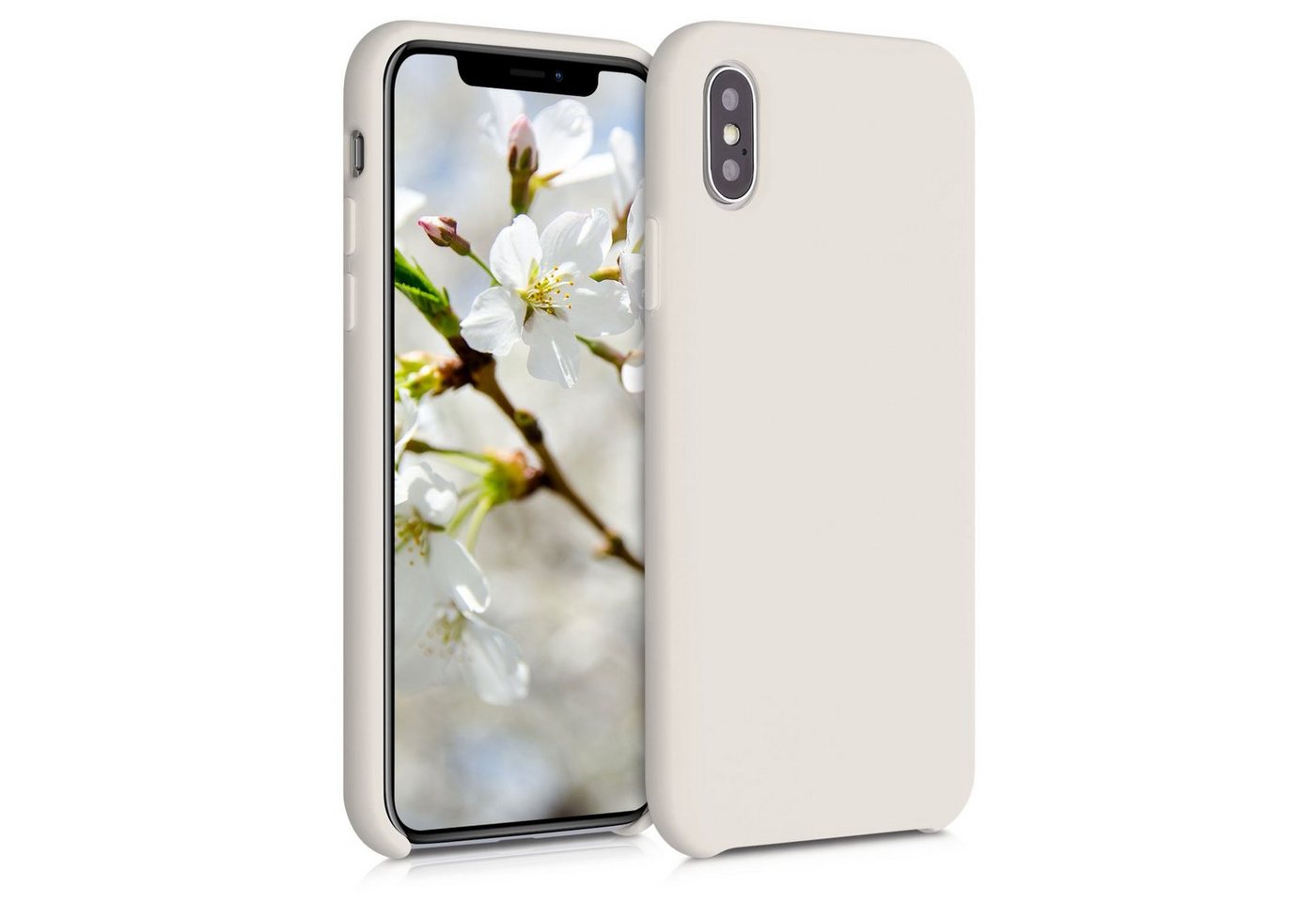 kwmobile Handyhülle Hülle für Apple iPhone X, Hülle Silikon gummiert - Handyhülle - Handy Case Cover kwmobile Handyhülle Hülle für Apple iPhone X, Hülle Silikon gummiert - Handyhülle - Handy Case Cover von kwmobile