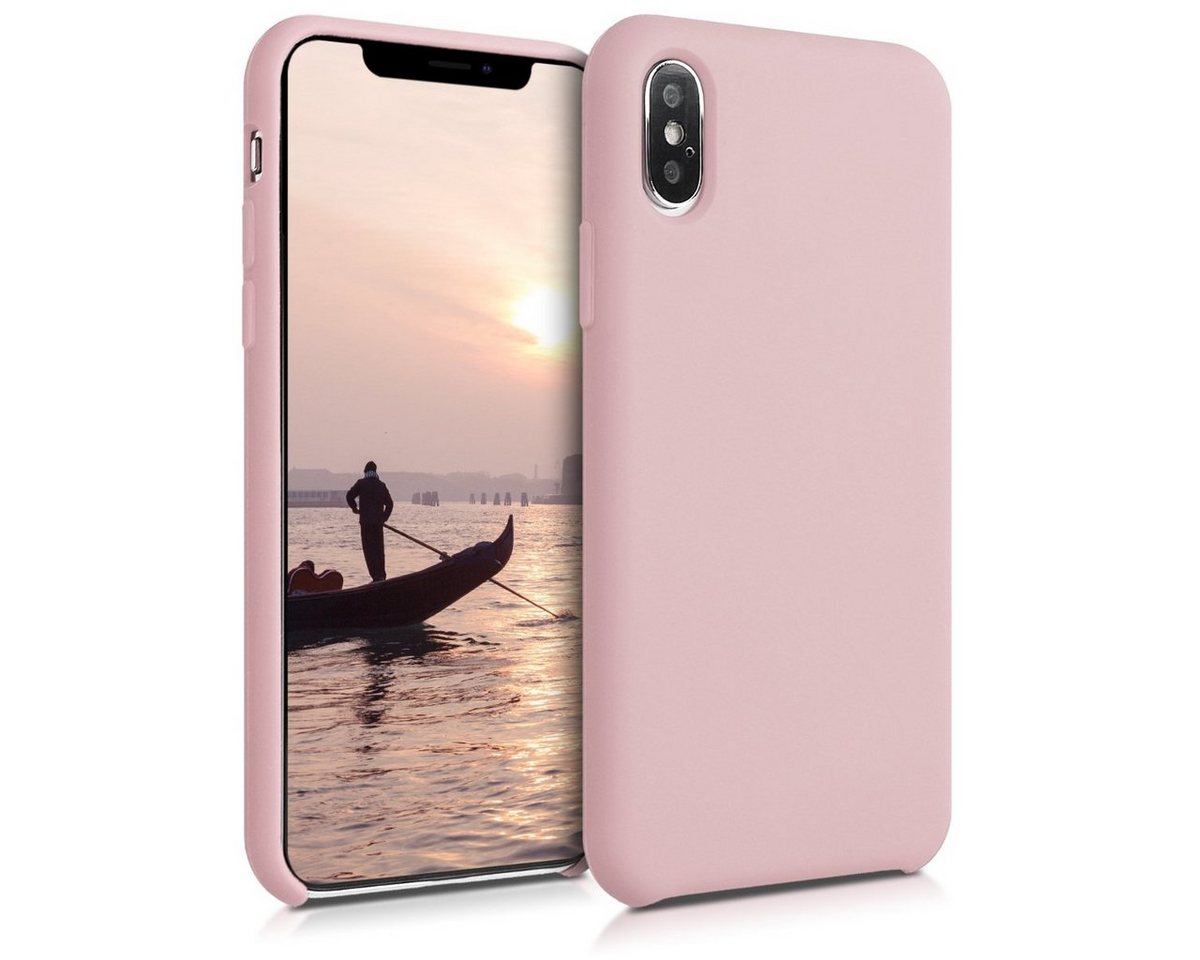 kwmobile Handyhülle Hülle für Apple iPhone XS, Hülle Silikon gummiert - Handyhülle - Handy Case Cover von kwmobile