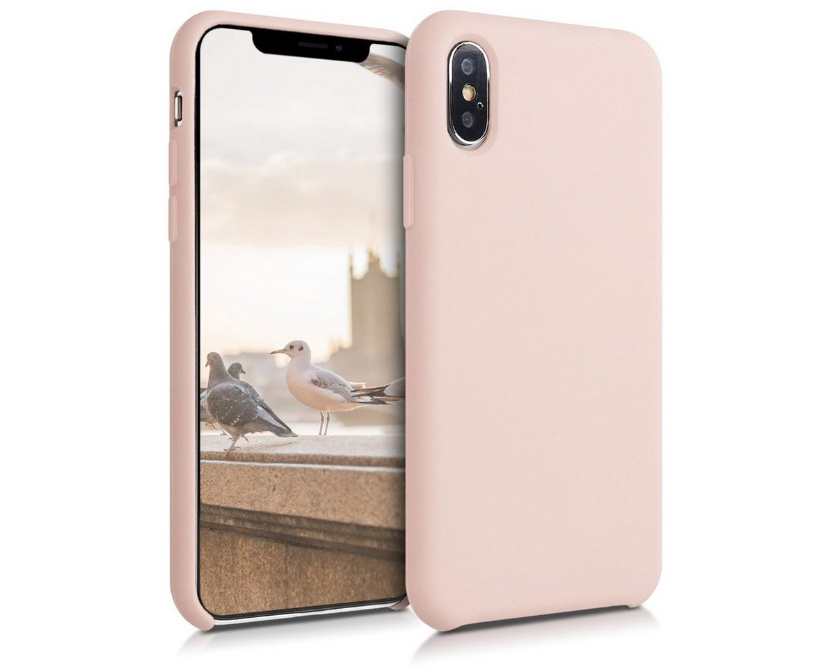 kwmobile Handyhülle Hülle für Apple iPhone XS, Hülle Silikon gummiert - Handyhülle - Handy Case Cover von kwmobile