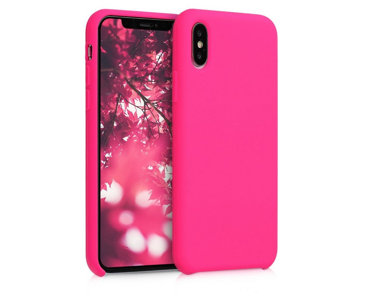 kwmobile Handyhülle Hülle für Apple iPhone XS, Hülle Silikon gummiert - Handyhülle - Handy Case Cover kwmobile Handyhülle Hülle für Apple iPhone XS, Hülle Silikon gummiert - Handyhülle - Handy Case Cover von kwmobile