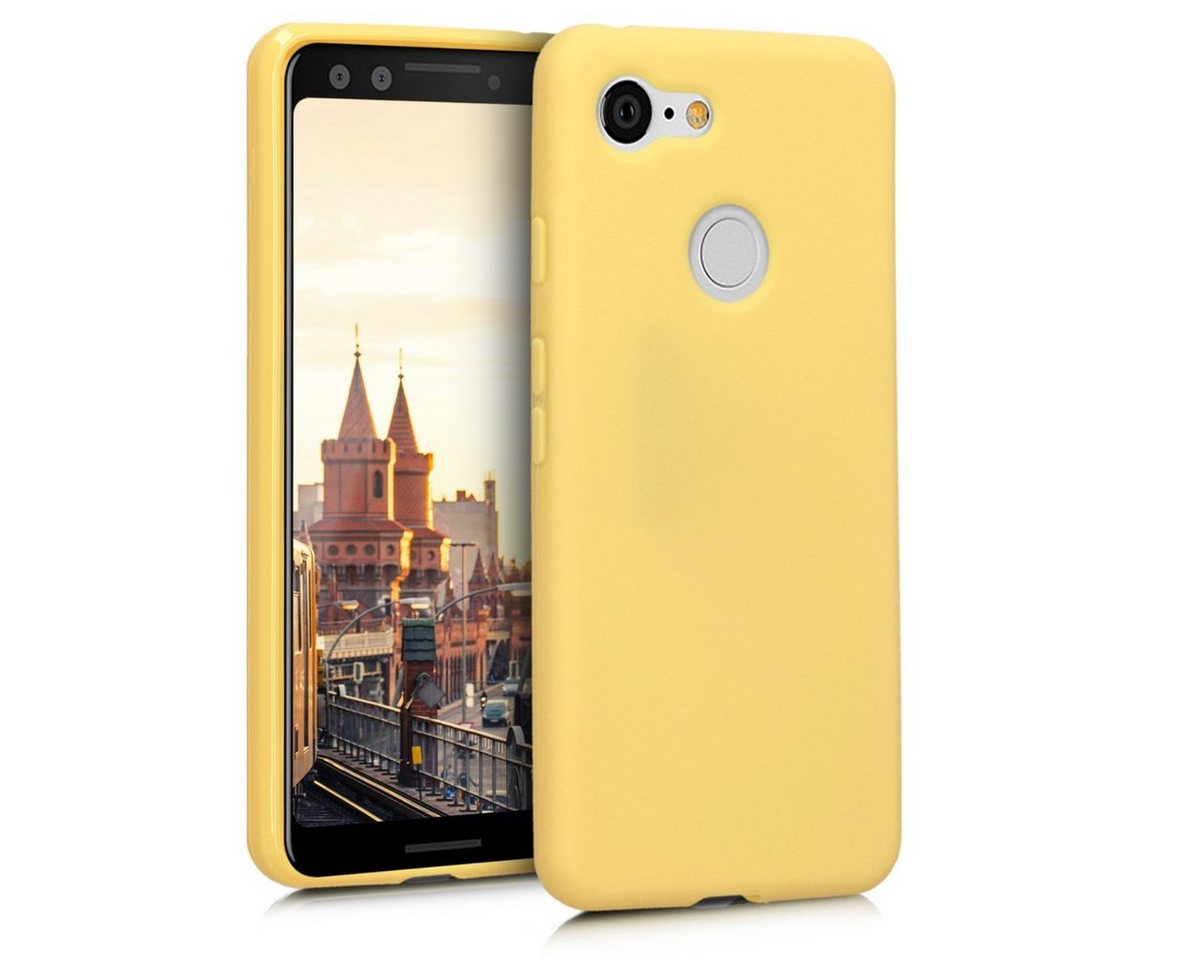 kwmobile Handyhülle Hülle für Google Pixel 3, Hülle Silikon - Soft Handyhülle - Handy Case Cover kwmobile Handyhülle Hülle für Google Pixel 3, Hülle Silikon - Soft Handyhülle - Handy Case Cover von kwmobile