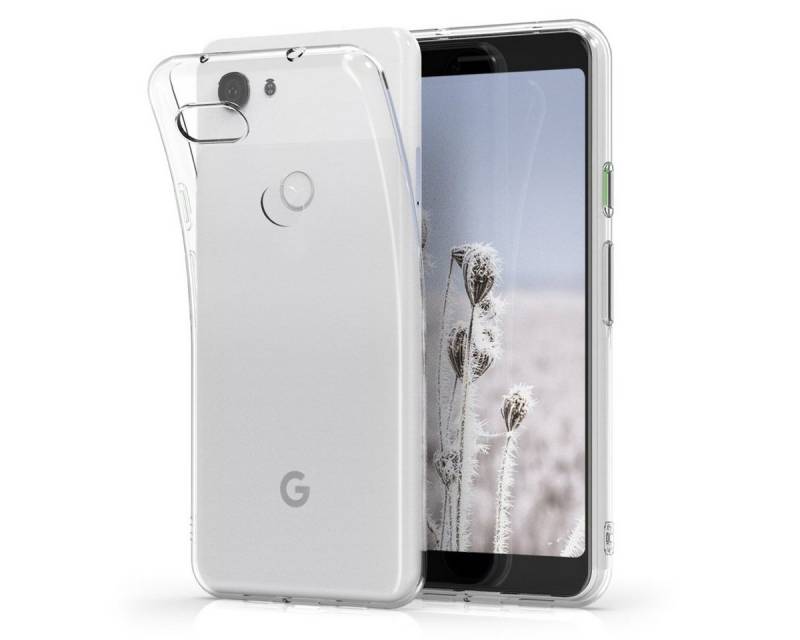 kwmobile Handyhülle Hülle für Google Pixel 3a, Silikon Handyhülle transparent - Handy Case gummiert von kwmobile