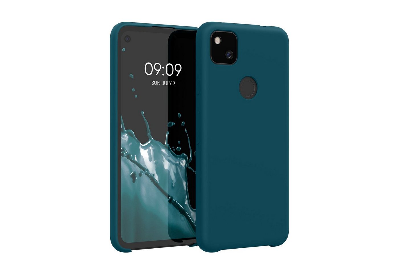 kwmobile Handyhülle Hülle für Google Pixel 4a, Hülle Silikon gummiert - Handyhülle - Handy Case Cover kwmobile Handyhülle Hülle für Google Pixel 4a, Hülle Silikon gummiert - Handyhülle - Handy Case Cover von kwmobile