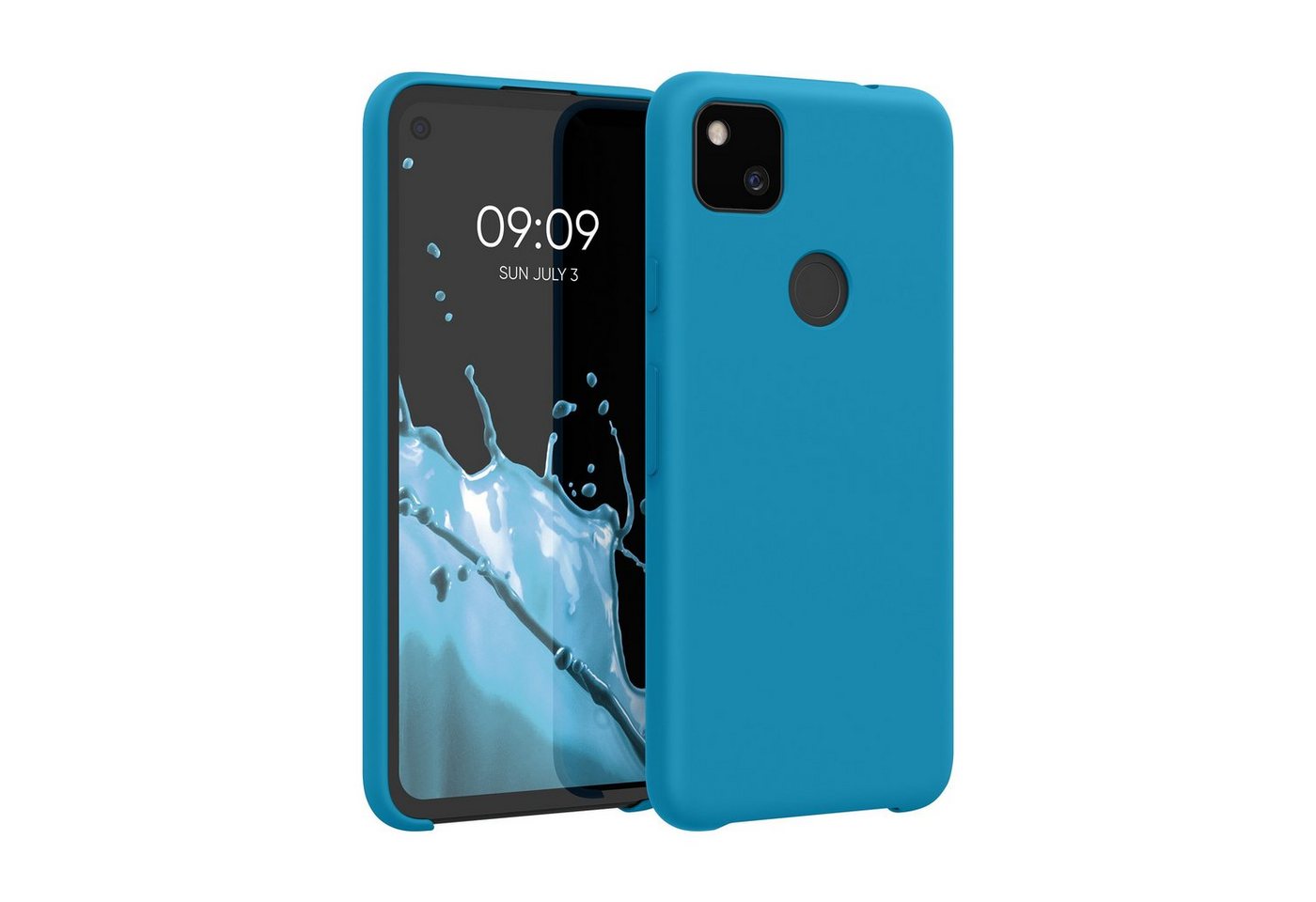 kwmobile Handyhülle Hülle für Google Pixel 4a, Hülle Silikon gummiert - Handyhülle - Handy Case Cover von kwmobile