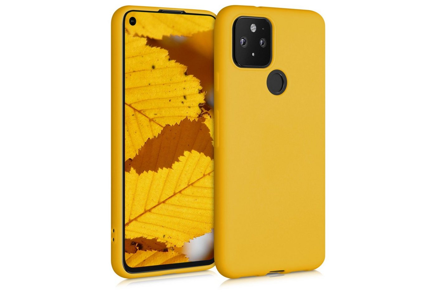 kwmobile Handyhülle Hülle für Google Pixel 5, Hülle Silikon - Soft Handyhülle - Handy Case Cover von kwmobile