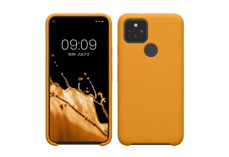 kwmobile Handyhülle Hülle für Google Pixel 5, Hülle Silikon gummiert - Handyhülle - Handy Case Cover von kwmobile