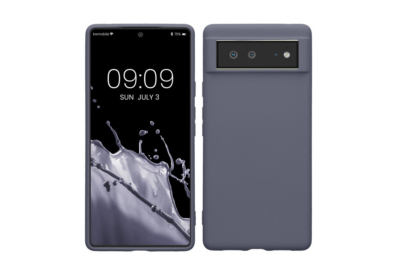 kwmobile Handyhülle Hülle für Google Pixel 6, Hülle Silikon - Soft Handyhülle - Handy Case Cover von kwmobile