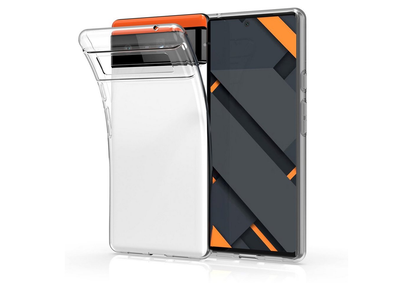 kwmobile Handyhülle Hülle für Google Pixel 6, Silikon Handyhülle transparent - Handy Case gummiert kwmobile Handyhülle Hülle für Google Pixel 6, Silikon Handyhülle transparent - Handy Case gummiert von kwmobile