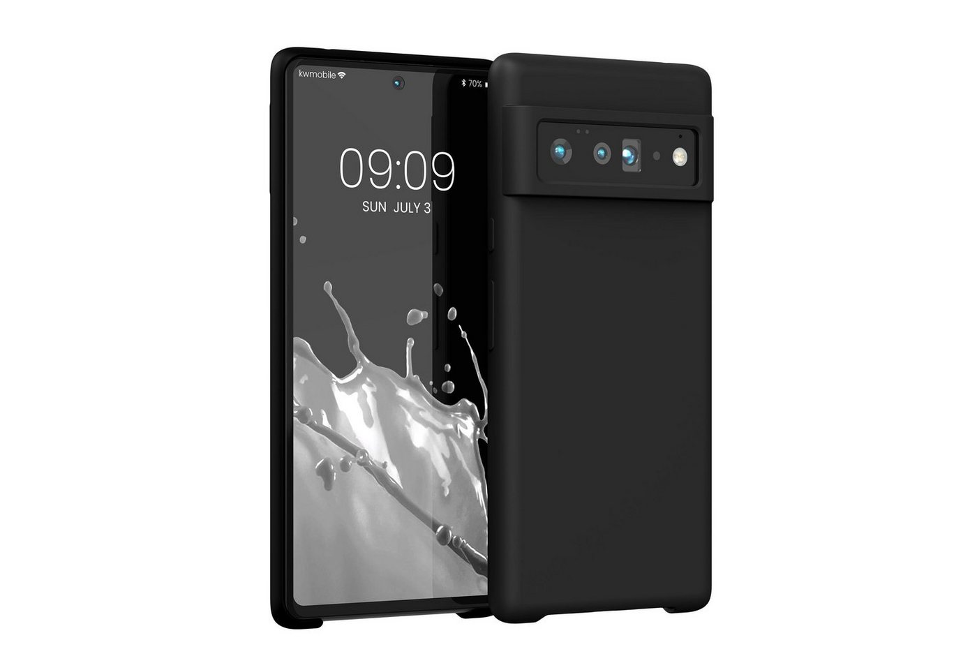 kwmobile Handyhülle Hülle für Google Pixel 6 Pro, Hülle Silikon gummiert - Handyhülle - Handy Case Cover kwmobile Handyhülle Hülle für Google Pixel 6 Pro, Hülle Silikon gummiert - Handyhülle - Handy Case Cover von kwmobile
