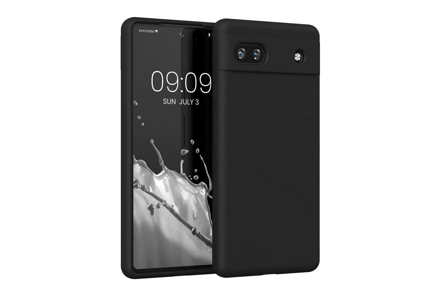 kwmobile Handyhülle Hülle für Google Pixel 6a, Hülle Silikon gummiert - Handyhülle - Handy Case Cover von kwmobile