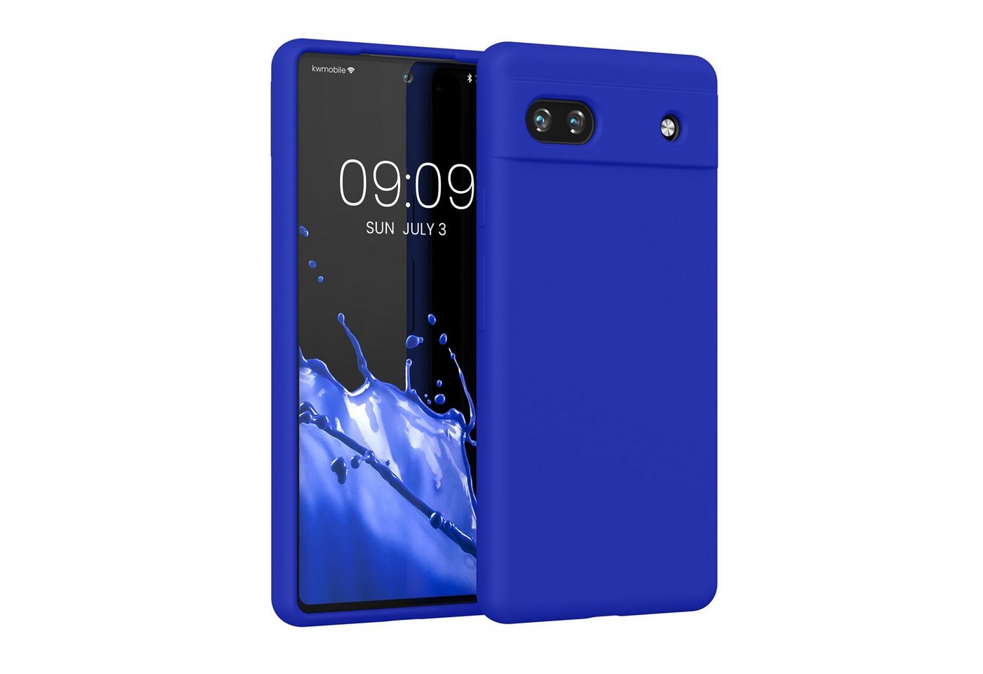 kwmobile Handyhülle Hülle für Google Pixel 6a, Hülle Silikon gummiert - Handyhülle - Handy Case Cover von kwmobile