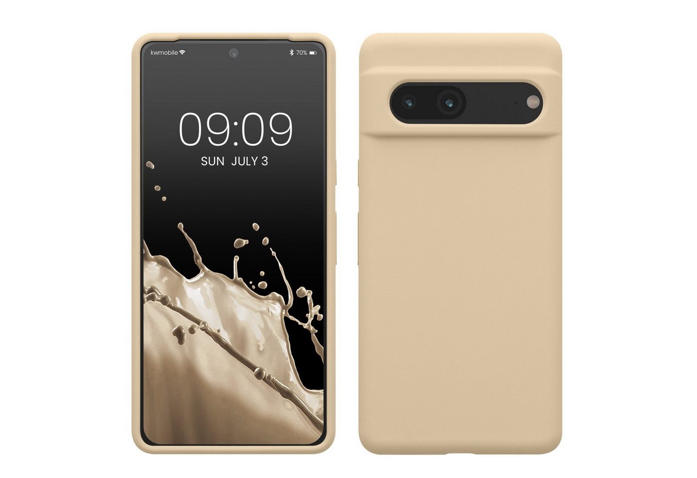 kwmobile Handyhülle Hülle für Google Pixel 7, Hülle Silikon gummiert - Handyhülle - Handy Case Cover kwmobile Handyhülle Hülle für Google Pixel 7, Hülle Silikon gummiert - Handyhülle - Handy Case Cover von kwmobile