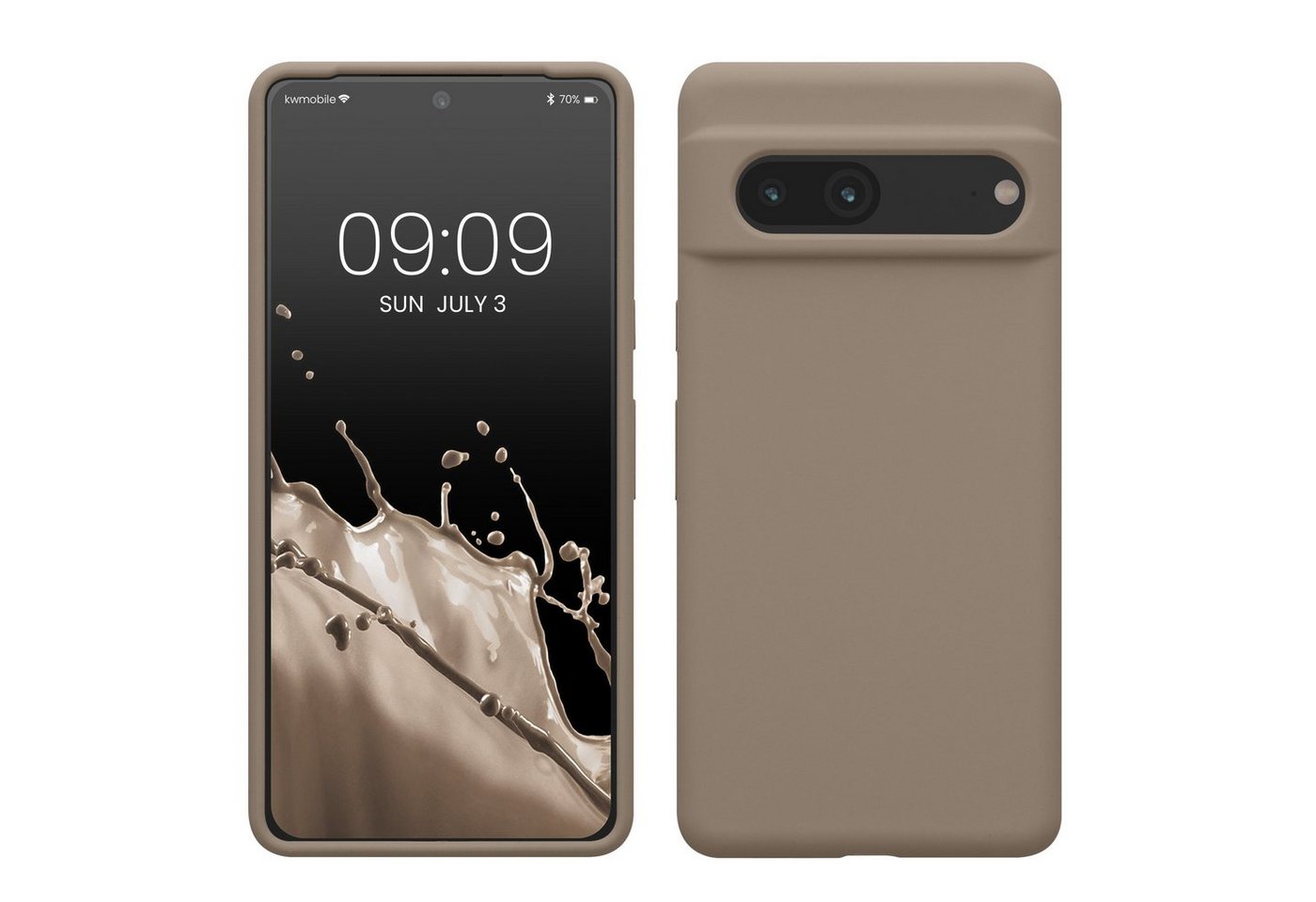 kwmobile Handyhülle Hülle für Google Pixel 7, Hülle Silikon gummiert - Handyhülle - Handy Case Cover kwmobile Handyhülle Hülle für Google Pixel 7, Hülle Silikon gummiert - Handyhülle - Handy Case Cover von kwmobile