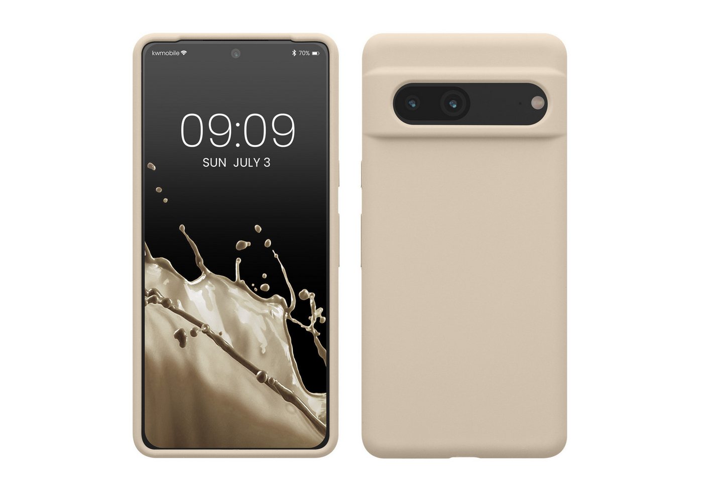 kwmobile Handyhülle Hülle für Google Pixel 7, Hülle Silikon gummiert - Handyhülle - Handy Case Cover kwmobile Handyhülle Hülle für Google Pixel 7, Hülle Silikon gummiert - Handyhülle - Handy Case Cover von kwmobile