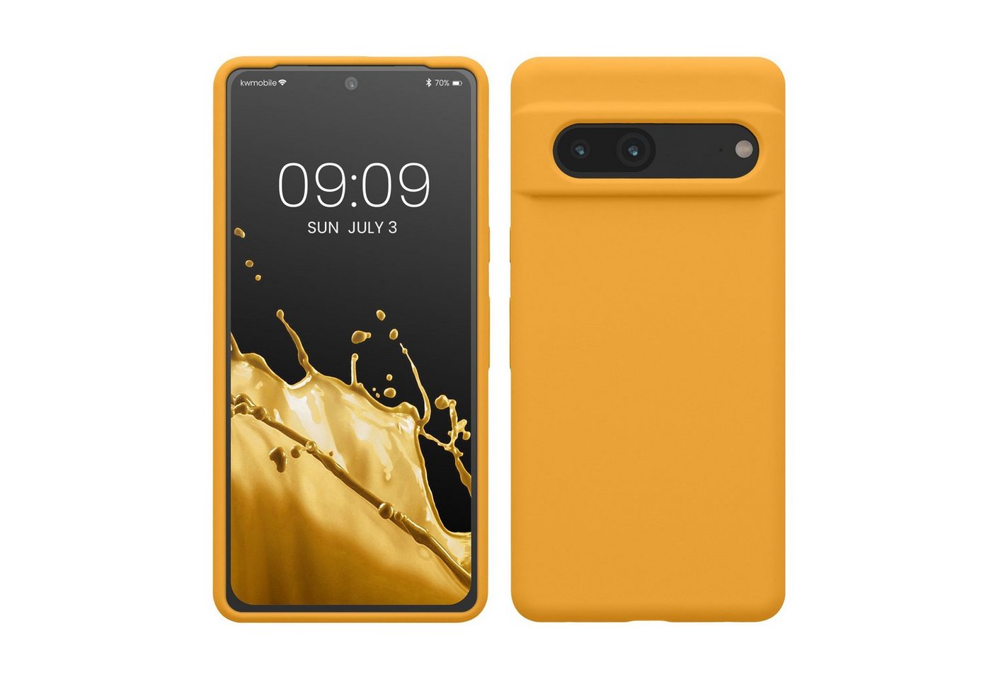 kwmobile Handyhülle Hülle für Google Pixel 7, Hülle Silikon gummiert - Handyhülle - Handy Case Cover kwmobile Handyhülle Hülle für Google Pixel 7, Hülle Silikon gummiert - Handyhülle - Handy Case Cover von kwmobile