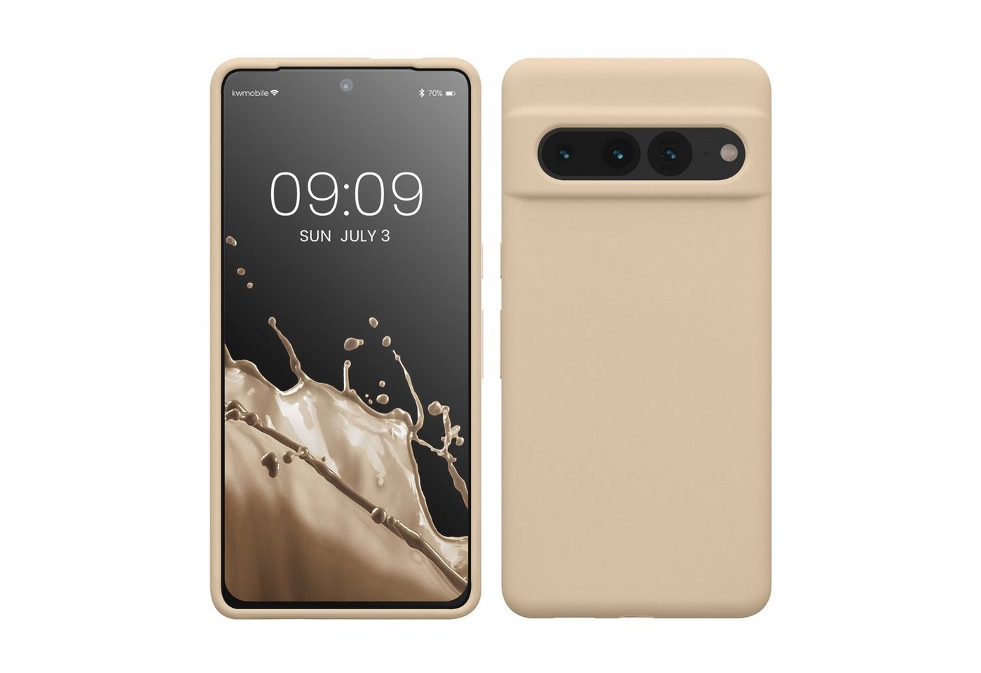 kwmobile Handyhülle Hülle für Google Pixel 7 Pro, Hülle Silikon gummiert - Handyhülle - Handy Case Cover kwmobile Handyhülle Hülle für Google Pixel 7 Pro, Hülle Silikon gummiert - Handyhülle - Handy Case Cover von kwmobile